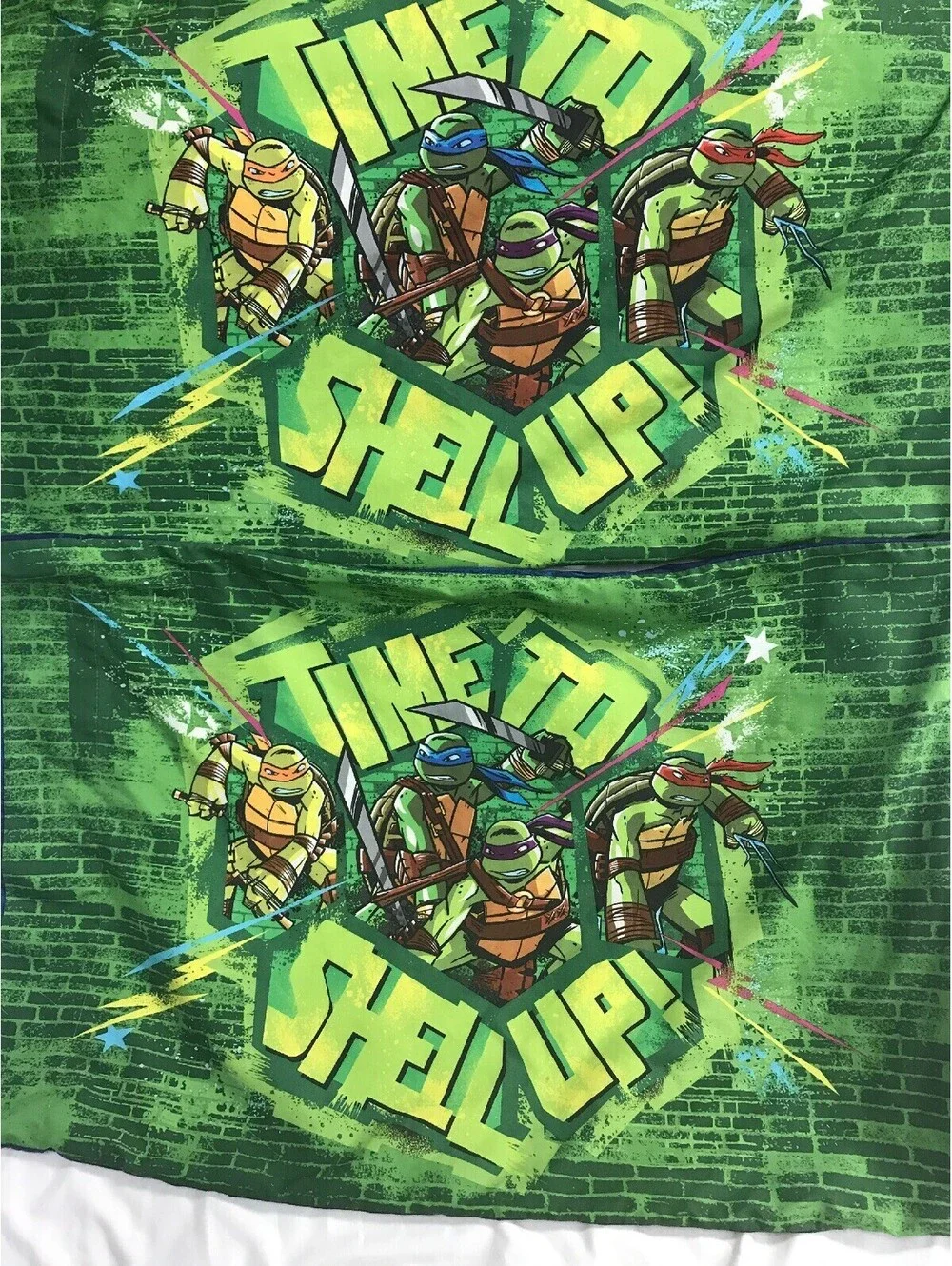Teenage Mutant Ninja Turtles TMNT 2 Pillowcases Time to Shell Up Nickelodeon